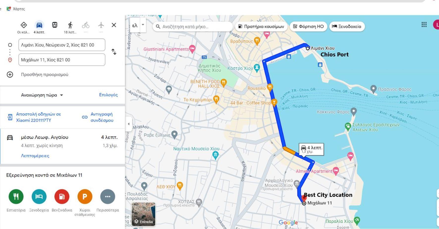Best City Location 希俄斯 外观 照片